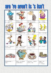 English Worksheet: verb to be 