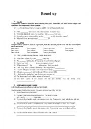 English Worksheet: Round up 