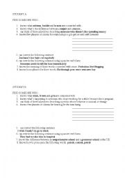 English Worksheet: find someone who (review exercise)