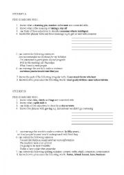 English Worksheet: find someone who (review exercise)