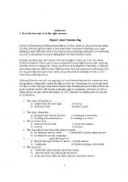 English Worksheet: Initial test intermediate level