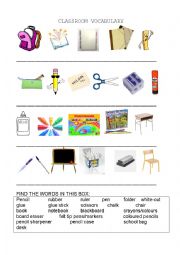 Classroom supplies