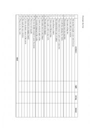 English Worksheet: Grammar Auction