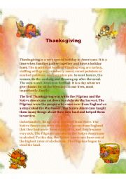Thanksgiving in the United States (2 pages)