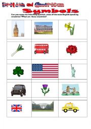 British and American symbols