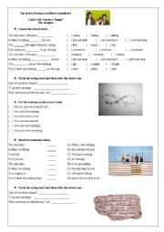 English Worksheet: Could It Be Another Change? By The Samples - The perks of being a wallflower