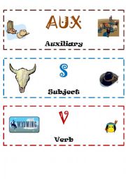 English Worksheet: Word order in English sentences