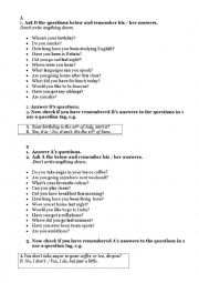 English Worksheet: Tag questions