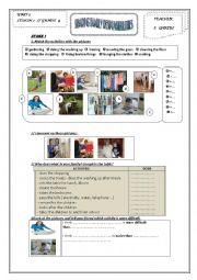 Modfule 1 Lesson 2: Sharing family responsibilities