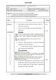 English Worksheet: Asking for,giving and responding to advice lesson plan