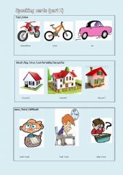 English Worksheet: speaking cards part 2