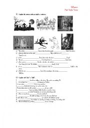 English Worksheet: Halloween