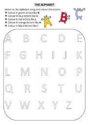 The alphabet