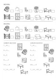 English Worksheet: DICTATION