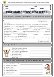 English Worksheet: Past Simple - Kick Buttowski