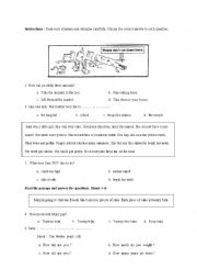 English Worksheet: Analysis thinking