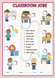 Classroom jobs