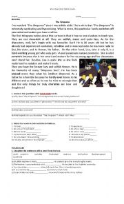 English Worksheet: New Headway Intermediate 4th edition unit 1 and 2