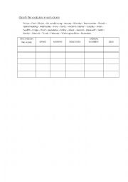 English Worksheet: exercise