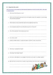 English Worksheet: Global Migration