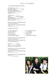 English Worksheet: The Lumineers - Hey Ho