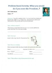 Problem Based Worksheet: Social Issues