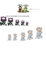 English Worksheet: Halloween