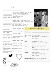 English Worksheet: LOVE 