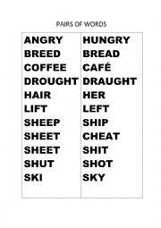 English Worksheet: PRONUNCIATION CONTEST (1)