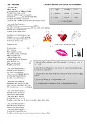 English Worksheet: Cryin Aerosmith