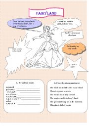 English Worksheet: Fairyland