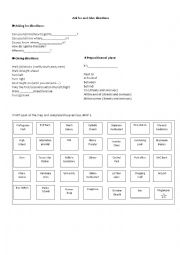 PRESENT PERFECT WORKSHEET