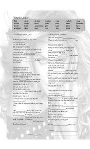 English Worksheet: listening comprehension beyonce