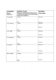 English Worksheet: Cyrano de Bergerac Act V UPDATED WITH ADDITIONS