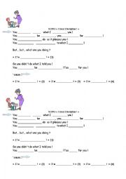 English Worksheet: SONG : Great Discipline ! (BACK TO SCHOOL)