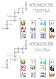 crossword plural nouns