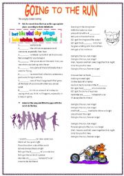 English Worksheet: Song by Golden earring