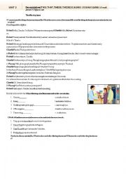 English Worksheet: demostratives