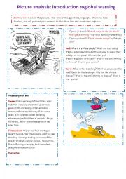 English Worksheet: Global warming : an introduction