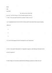 English Worksheet: worksheet