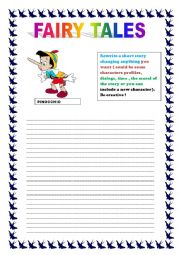 English Worksheet: Fairy tales