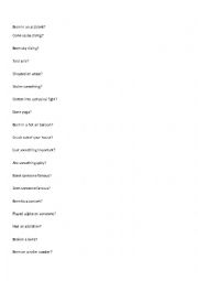 English Worksheet: Have you Ever...