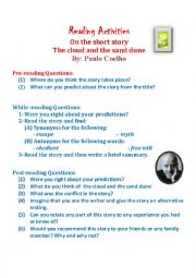 English Worksheet: Reading Activities