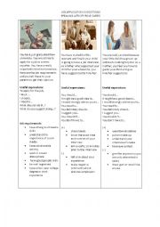 English Worksheet: Modals Speaking Activity