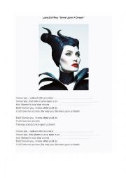 Maleficent theme song: Once upon a dream