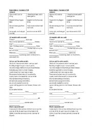 English Worksheet: Summer of 69 by Brian Adams