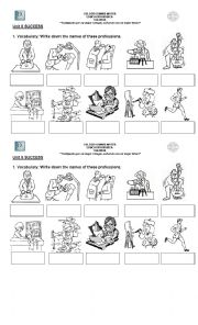 English Worksheet: Jobs