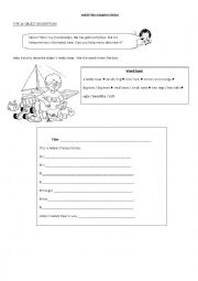 English Worksheet: Composition