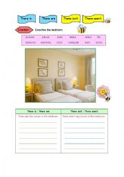 English Worksheet: There is  There are  There isn´t  There aren´t