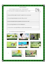 English Worksheet: Tucket the Bucket